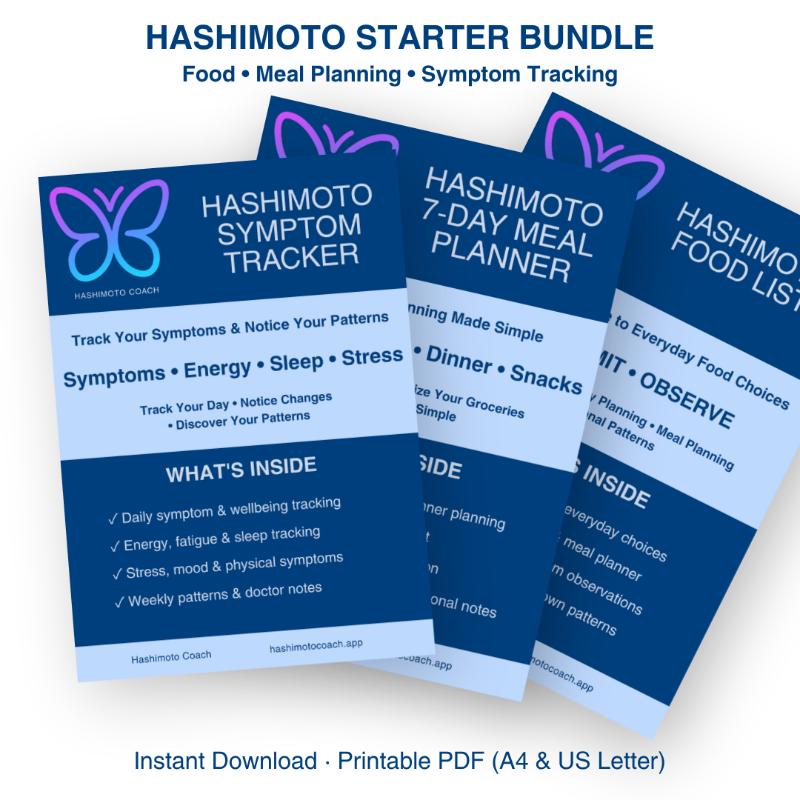 Complete Hashimoto Toolkit 3-in-1 Bundle — Blood Tests, Symptoms & Brain Fog PDF