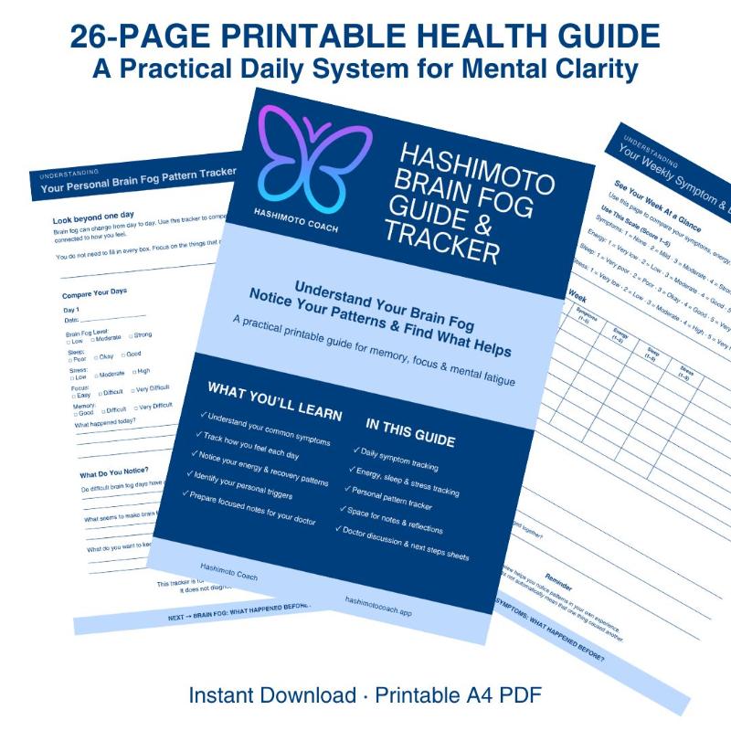 Understand Your Brain Fog — Guide & Tracker PDF