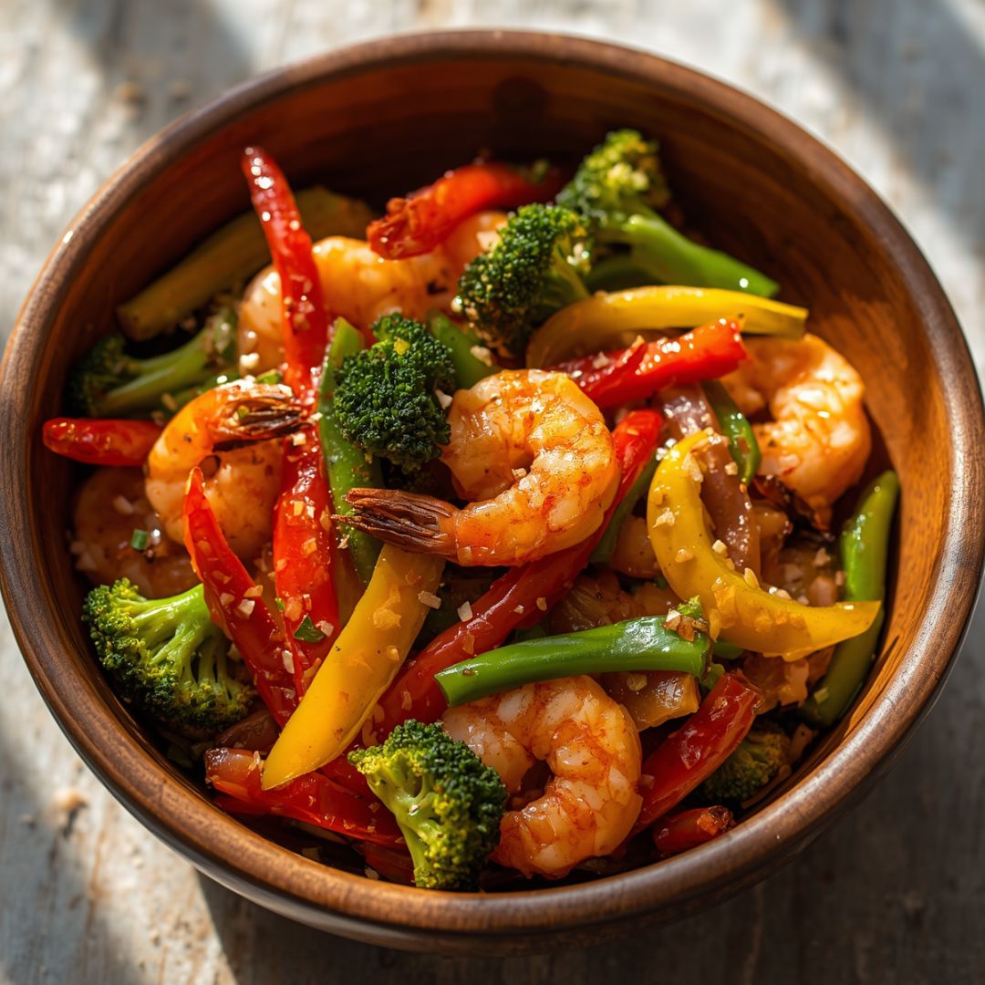 🍤 Shrimp Stir-Fry with Vegetables