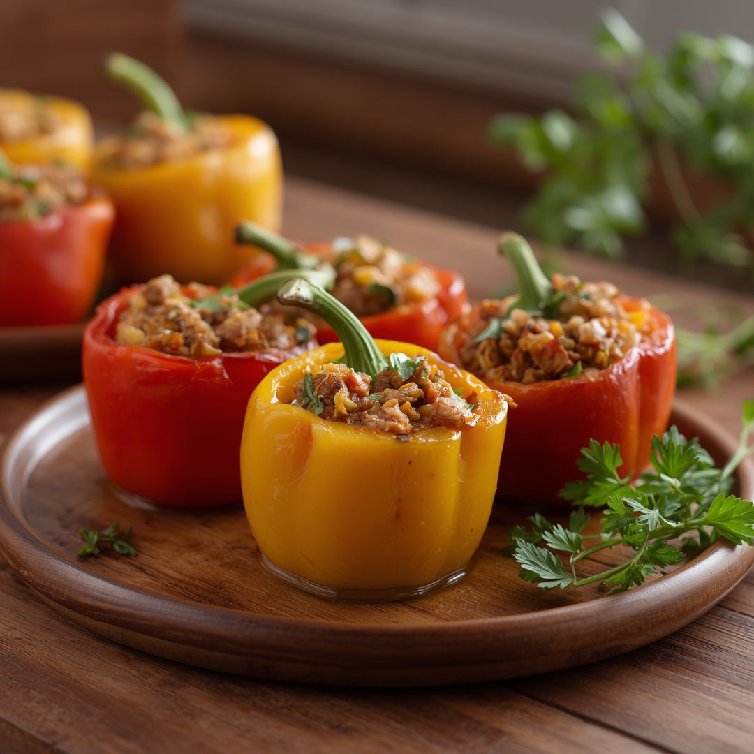 🫑 Stuffed Bell Peppers with Turkey