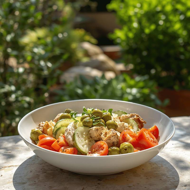 🥗 Griekse Kip Salade
