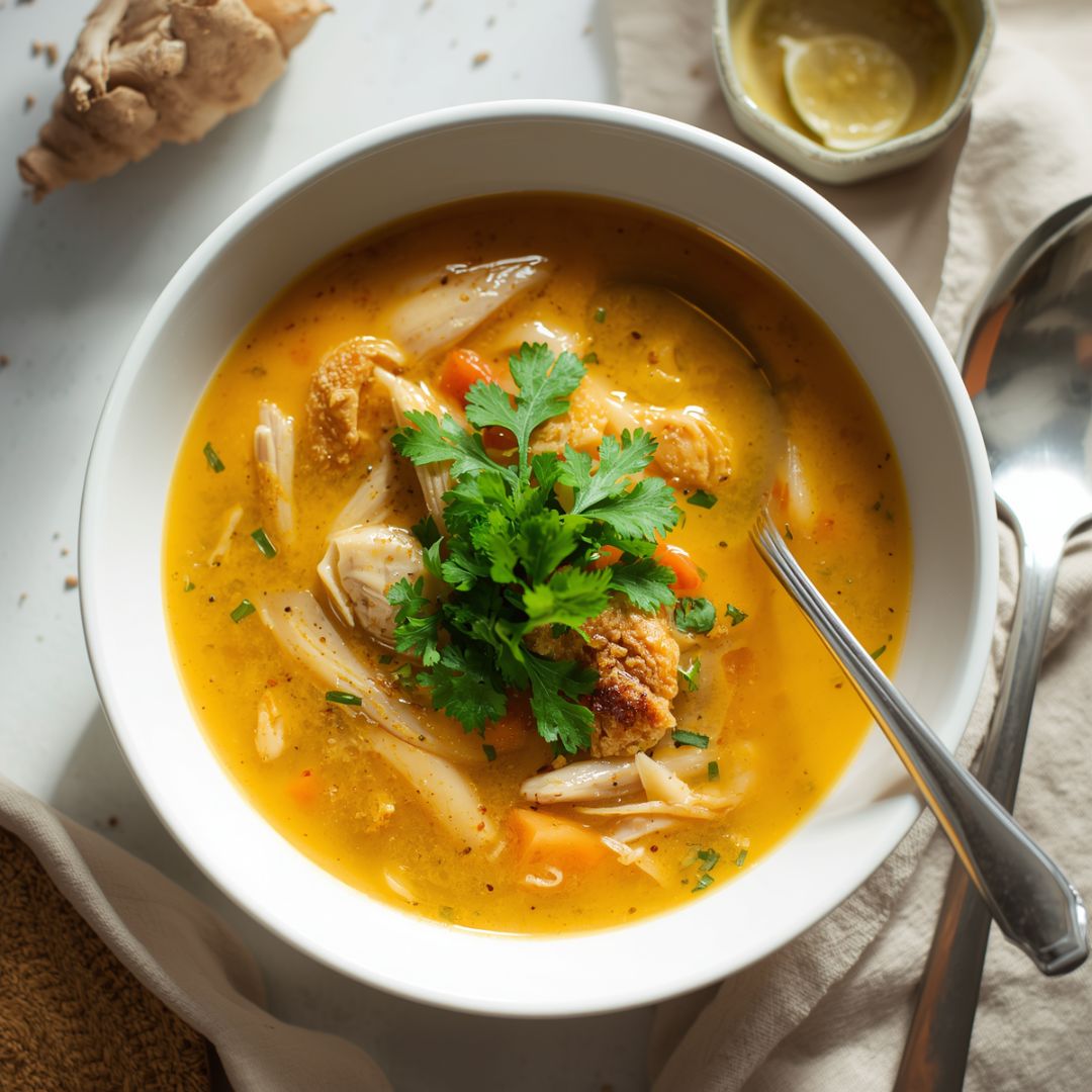 🍲 Chicken Soup with Ginger