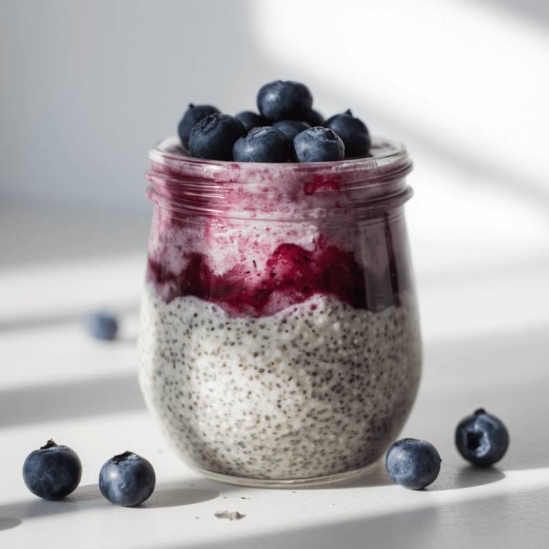 🥥 Kokos Chia Ontbijtpudding
