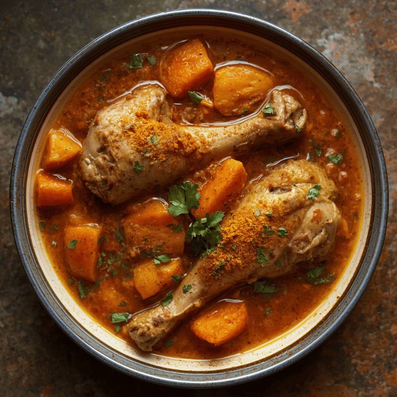 🍗 Moroccan Chicken Stew