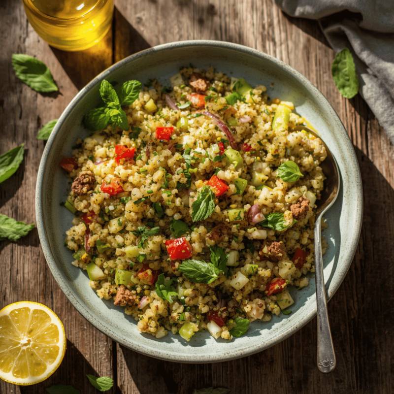 🥗 Mediterranean Quinoa Tabbouleh