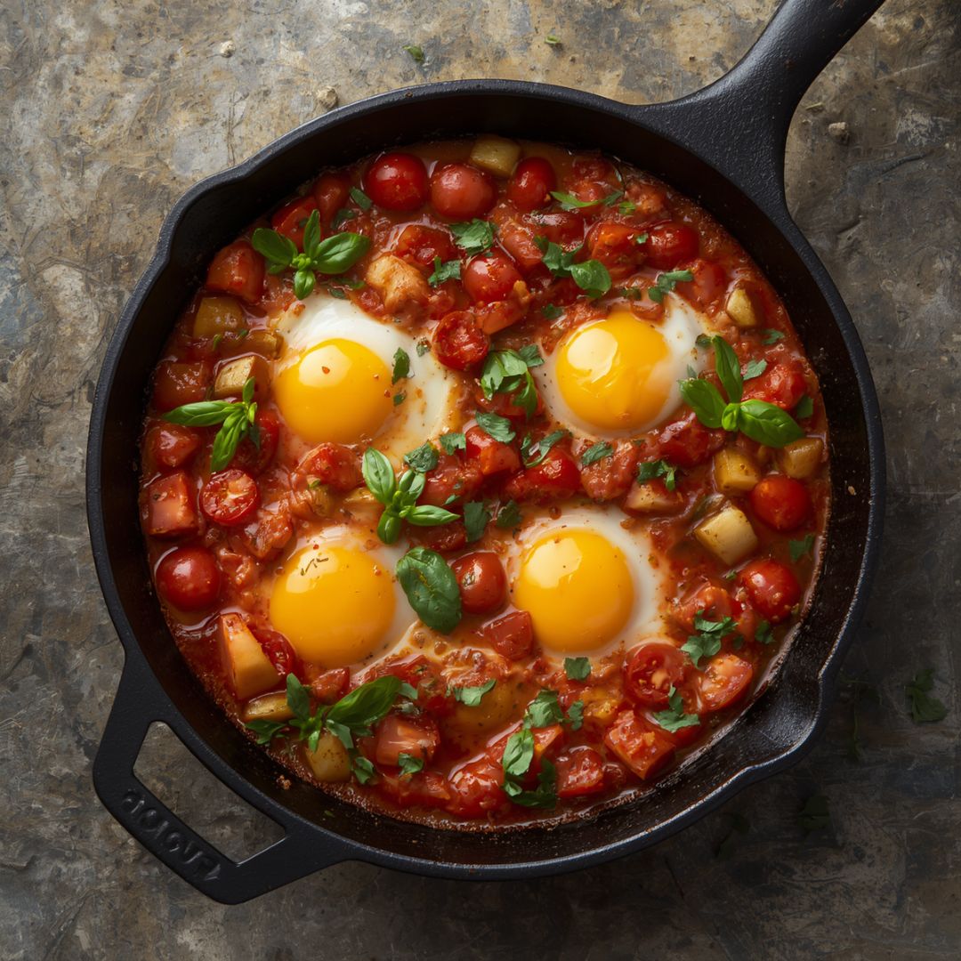 🍳 Shakshuka with Extra Vegetables