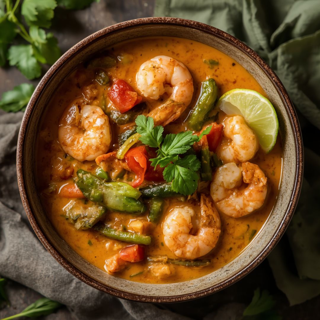 🍤 Thai Coconut Shrimp Curry