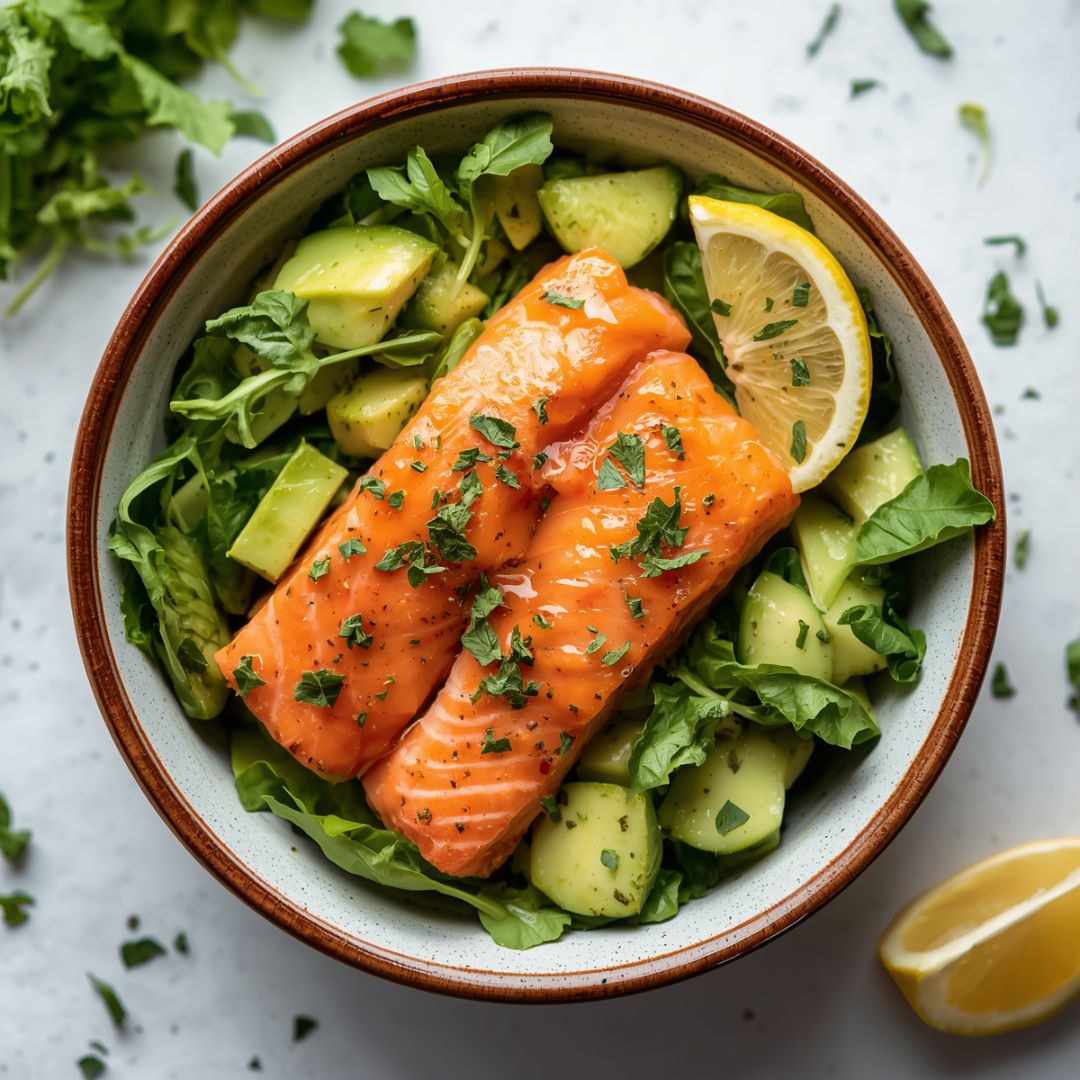 🥗 Salmon & Avocado Power Salad